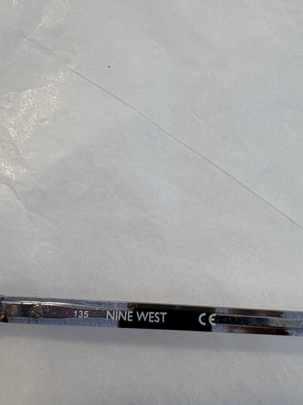 Nine West Prescription Frames Clear See Through Body Transparent - Picture 2 of 5